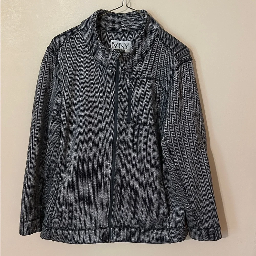 Marc New York Gray zip up Jacket XL - Picture 1 of 4